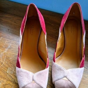 Sezane scalloped heels